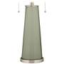Color Plus Peggy 29 3/4" Evergreen Fog Green Glass Table Lamp