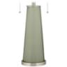 Color Plus Peggy 29 3/4" Evergreen Fog Green Glass Table Lamp