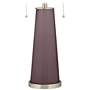 Color Plus Peggy 29 3/4" Poetry Plum Purple Glass Table Lamp