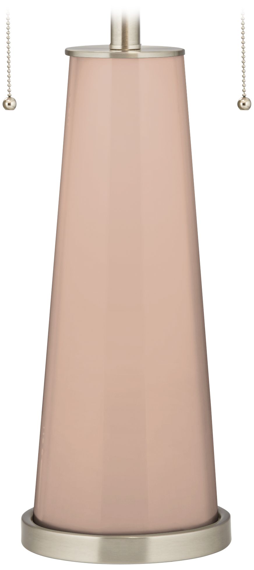 Color Plus Peggy 29 3/4" Italian Coral Pink Glass Table Lamp