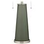 Color Plus Peggy 29 3/4" Deep Lichen Green Glass Table Lamp