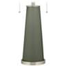 Color Plus Peggy 29 3/4" Deep Lichen Green Glass Table Lamp