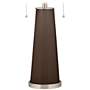 Color Plus Peggy 29 3/4" Carafe Brown Glass Table Lamp