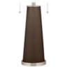 Color Plus Peggy 29 3/4" Carafe Brown Glass Table Lamp
