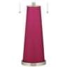 Color Plus Peggy 29 3/4" Vivacious Pink Glass Table Lamp