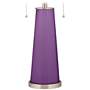 Color Plus Peggy 29 3/4" Passionate Purple Glass Table Lamp