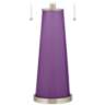 Color Plus Peggy 29 3/4" Passionate Purple Glass Table Lamp