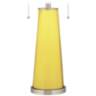 Lemon Twist Peggy Glass Table Lamp