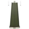 Color Plus Peggy 29 3/4" Secret Garden Green Glass Table Lamp