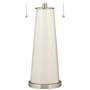 Color Plus Peggy 29 3/4" West Highland White Glass Table Lamp