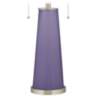 Color Plus Peggy 29 3/4" Modern Purple Haze Glass Table Lamp