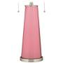 Color Plus Peggy 29 3/4" Modern Glass Haute Pink Table Lamp