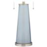 Color Plus Peggy 29 3/4" Modern Glass Take Five Blue Table Lamp