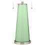 Color Plus Peggy 29 3/4" Flower Stem Green Glass Table Lamp