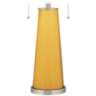 Color Plus Peggy 29 3/4" Goldenrod Yellow Glass Table Lamp