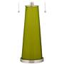 Color Plus Peggy 29 3/4" Olive Green Glass Table Lamp