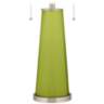 Color Plus Peggy 29 3/4" Parakeet Green Glass Table Lamp