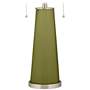 Color Plus Peggy 29 3/4" Rural Green Glass Table Lamp