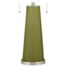 Color Plus Peggy 29 3/4" Rural Green Glass Table Lamp