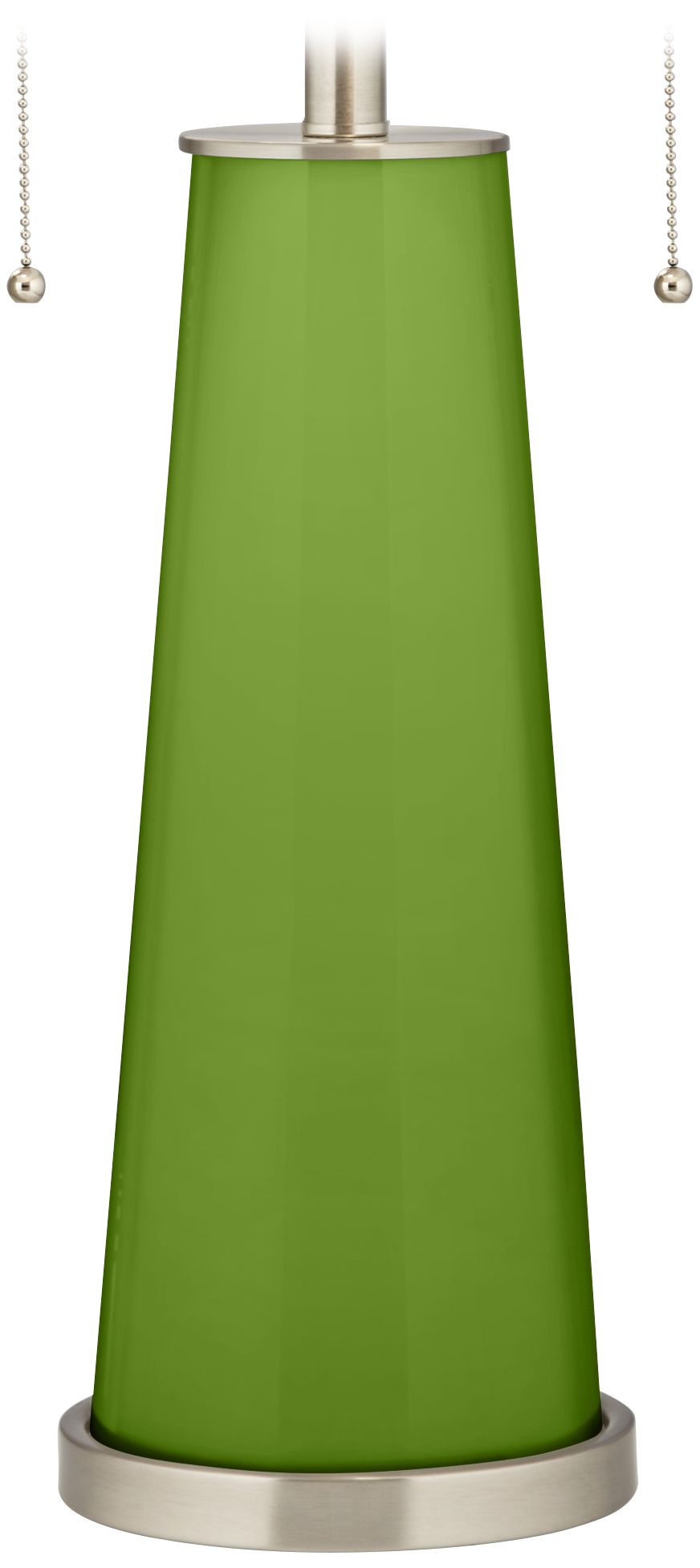 Color Plus Peggy 29 3/4" Gecko Green Glass Table Lamp