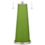 Color Plus Peggy 29 3/4" Gecko Green Glass Table Lamp