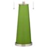 Color Plus Peggy 29 3/4" Gecko Green Glass Table Lamp