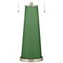 Color Plus Peggy 29 3/4" Garden Grove Green Glass Table Lamp
