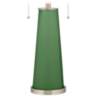 Color Plus Peggy 29 3/4" Garden Grove Green Glass Table Lamp