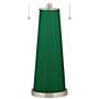 Color Plus Peggy 29 3/4" Greens Color Glass Table Lamp