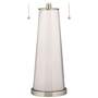 Color Plus Peggy 29 3/4" Smart White Glass Table Lamp