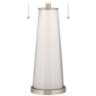 Color Plus Peggy 29 3/4" Smart White Glass Table Lamp