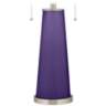 Color Plus Peggy 29 3/4" Izmir Purple Glass Table Lamp