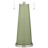 Color Plus Peggy 29 3/4" Majolica Green Glass Table Lamp