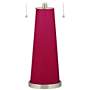 Color Plus Peggy 29 3/4" French Burgundy Red Glass Table Lamp