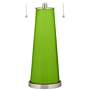 Color Plus Peggy 29 3/4" Neon Green Glass Table Lamp