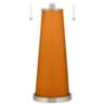Color Plus Peggy 29 3/4" Cinnamon Spice Orange Glass Table Lamp