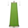 Color Plus Peggy 29 3/4" Rosemary Green Glass Table Lamp