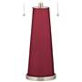 Color Plus Peggy 29 3/4" Antique Red Glass Table Lamp