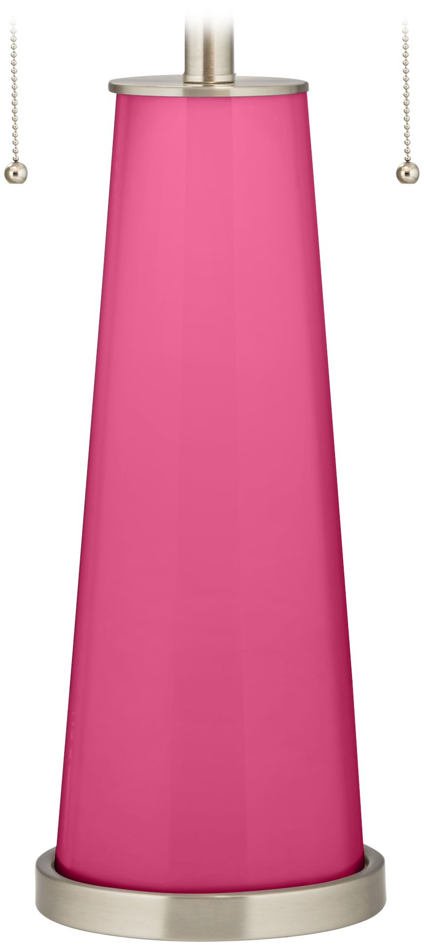 Color Plus Peggy 29 3/4" Blossom Pink Glass Table Lamp