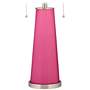 Color Plus Peggy 29 3/4" Blossom Pink Glass Table Lamp
