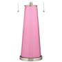 Color Plus Peggy 29 3/4" Candy Pink Glass Table Lamp