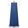 Color Plus Peggy 29 3/4" Modern Glass Monaco Blue Table Lamp
