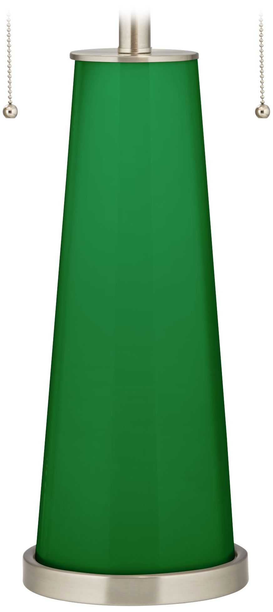 Color Plus Peggy 29 3/4" Envy Green Glass Table Lamp