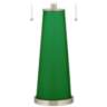 Color Plus Peggy 29 3/4" Envy Green Glass Table Lamp