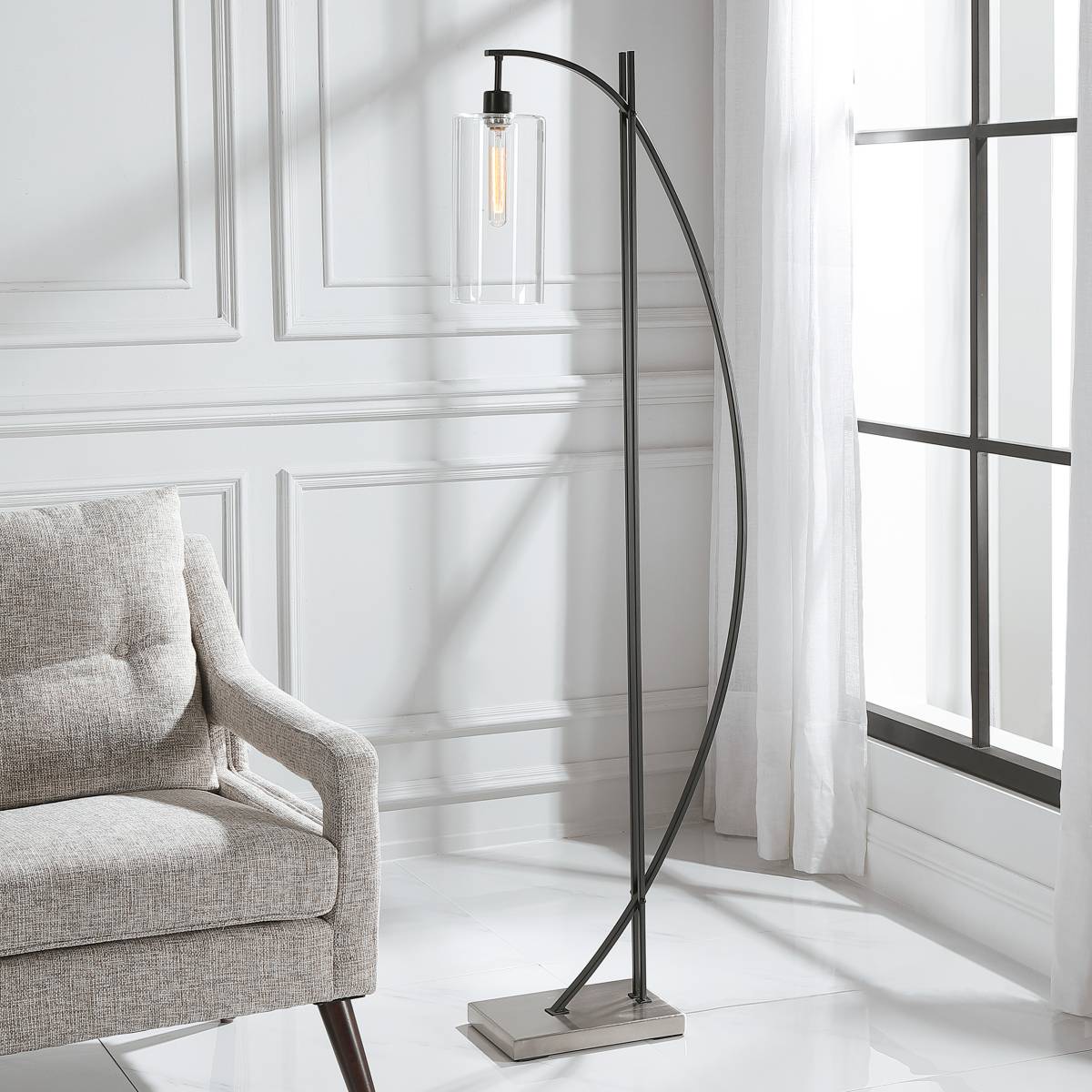 Clear, Floor Lamps | Lamps Plus