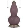 Poetry Plum Gourd-Shaped Table Lamp with Alabaster Shade