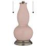 Glamour Gourd-Shaped Table Lamp with Alabaster Shade