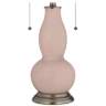 Glamour Gourd-Shaped Table Lamp with Alabaster Shade