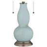 Rain Gourd-Shaped Table Lamp with Alabaster Shade