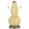 Butter Up Gourd-Shaped Table Lamp with Alabaster Shade